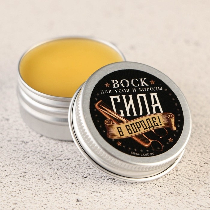 Воск для усов и бороды &laquo;Для настоящего мужика&raquo;, 20 мл