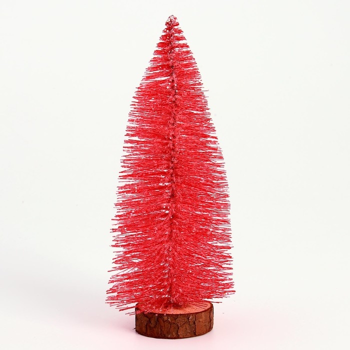 Новогодний декор &laquo;Ёлка в розовом цвете с блёстками&raquo; 8 &times; 8 &times; 20 см