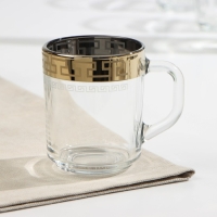 Набор гравированных кружек &laquo;Барокко&raquo;, 200 мл, 6 шт