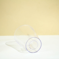 Горшок для орхидей, 1,2 л, 12,5 &times; 16,6 см, пластик, прозрачный