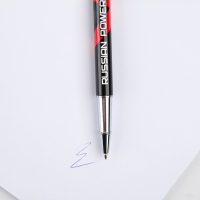 Ручка металл с колпачком «Russian Power», фурнитура серебро, 1.0 мм Ручка металл с колпачком «Russian Power», фурнитура серебро, 1.0 мм