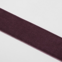 Лента бархатная, 25 мм, 18 ± 1 м, цвет ежевичный №199 Лента бархатная, 25 мм, 18 ± 1 м, цвет ежевичный №199