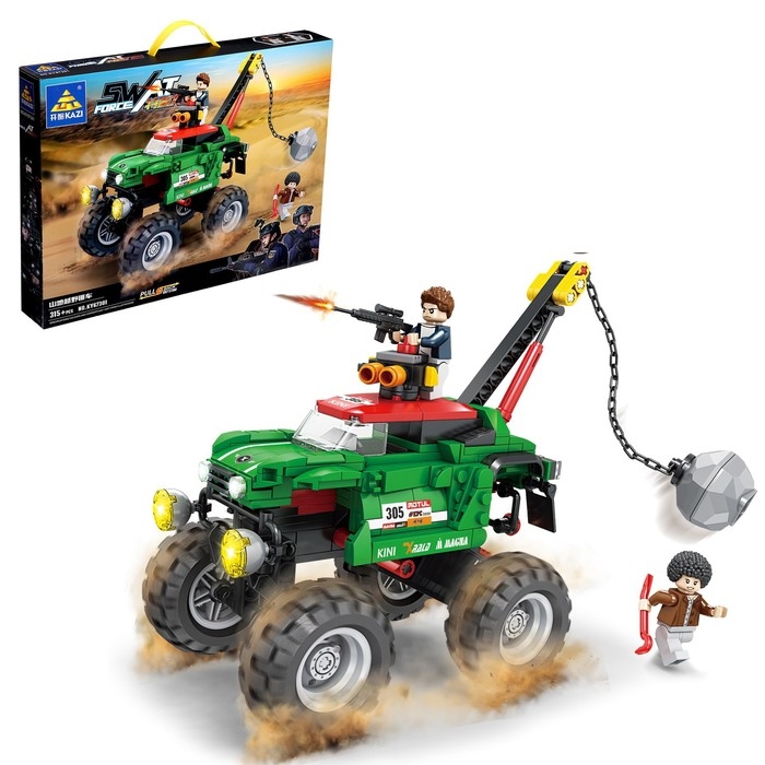 Конструктор «Спецназ. Разрушитель», инерционный, 315 деталей Конструктор «Спецназ. Разрушитель», инерционный, 315 деталей