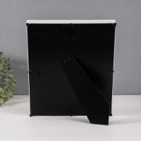 Фоторамка пластик 9х9 см "Молочные зубики" голубая 2х23х27 см