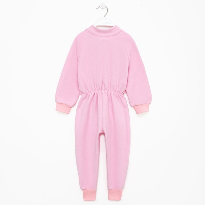 Комбинезон детский, цвет розовый, рост 86 см