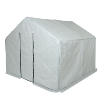 Теплица, 2,5 &times; 2,45 &times; 2,1 м, оцинкованный металл, профиль d = 25 мм, чехол из спанбонда 90 г/м&sup2;, МИКС