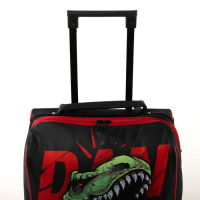 Чемодан детский 33 л (S), отдел на молнии, наружный карман, цвет чёрный Чемодан детский 33 л (S), отдел на молнии, наружный карман, цвет чёрный