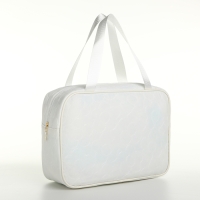 Косметичка на молнии, цвет белый Косметичка на молнии, цвет белый