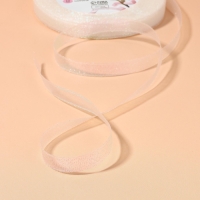 Лента парчовая, 10 мм, 23 &plusmn; 1 м, цвет голография