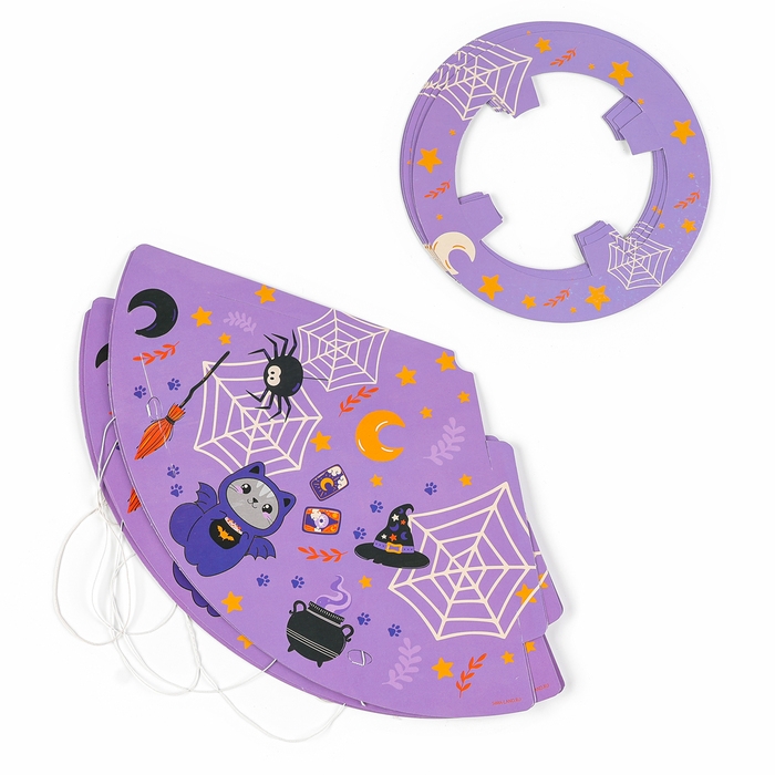 Праздничный набор &laquo;Хэллоуин&raquo;, с колпачками