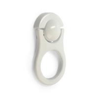 Ручка-кнопка CAPPIO OPENER, алюминий, цвет белый Ручка-кнопка CAPPIO OPENER, алюминий, цвет белый