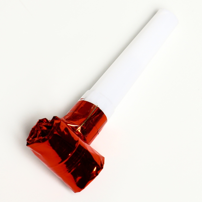 Карнавальный язычок &laquo;Праздник&raquo;, набор 6 шт., цвет красный