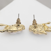 Серьги с жемчугом &laquo;Эксклюзив&raquo; таяние, цвет золото