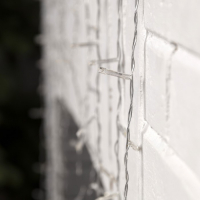 Гирлянда &laquo;Бахрома-арка&raquo; 1 &times; 1 м, IP20, прозрачная нить, 126 LED, свечение белое, 8 режимов, 220 В