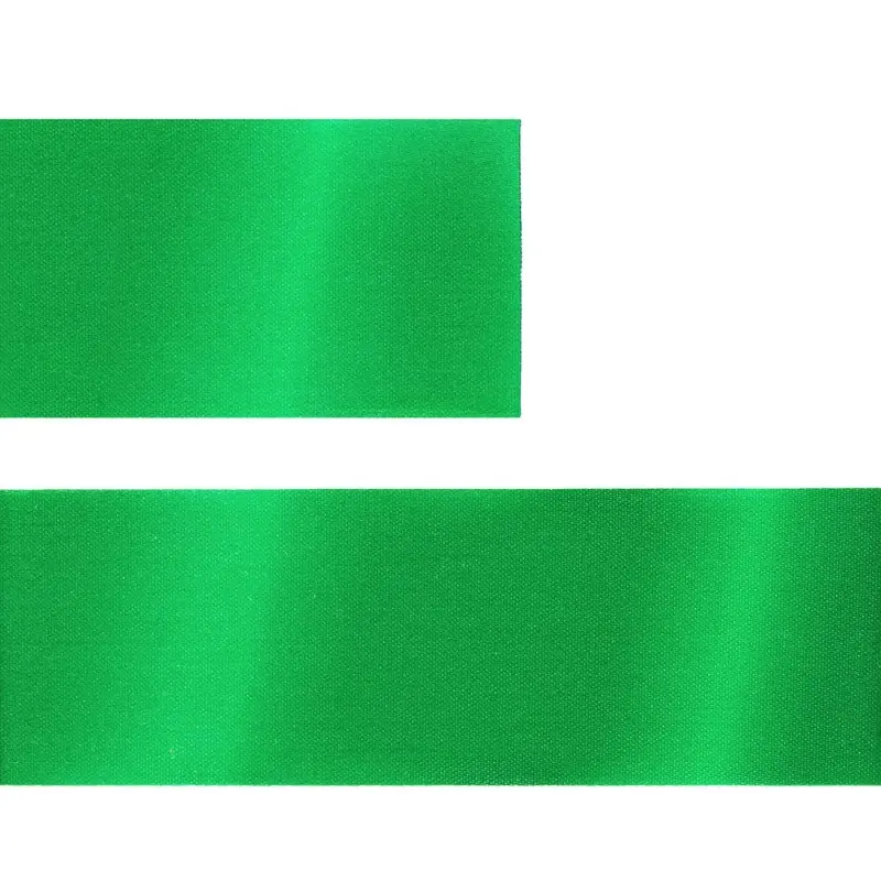 Лента сатиновая Satin 35 М, зеленая, 60 см