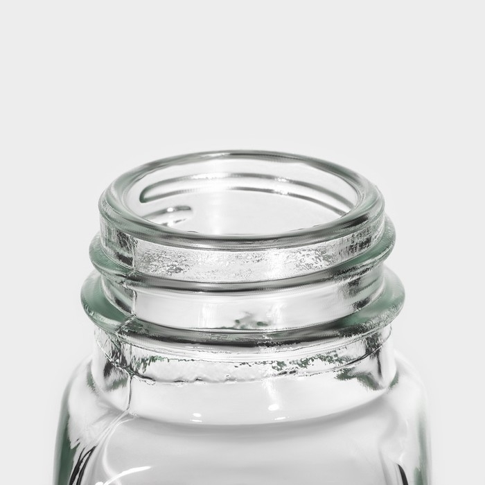 Набор для специй из стекла Доляна &laquo;Стандарт&raquo;, 2 предмета: солонка, перечница 100 мл