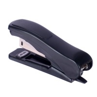 Степлер № 10, до 18 листов, Attomex, встроенный антистеплер, чёрный