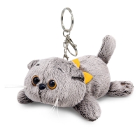 Мягкая игрушка "Басик с бантиком лежачий", 11 см Kta-001