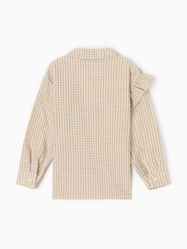 Рубашка детская с воланом KAFTAN р.32 (110-116 см)