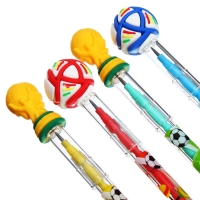 Карандаш секционный Calligrata "Футбол", МИКС