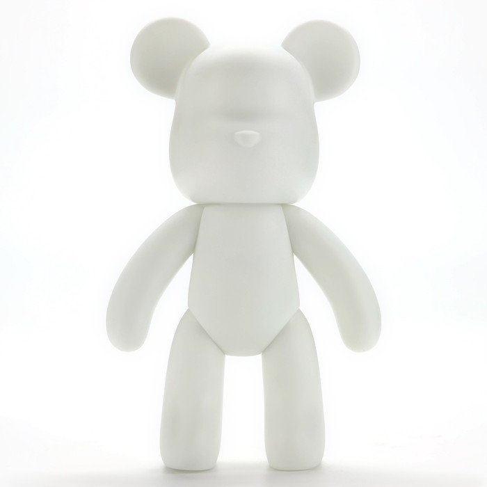 Рисование акрилом на пластиковой фигурке &laquo;Мишка&raquo;, голубой, набор для творчества Флюид-арт