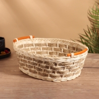 Корзина плетеная 32x25x11 см, ротанг