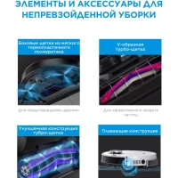 Робот-пылесос VCR S8+, станция самоочистки, сухая влажная Робот-пылесос VCR S8+, станция самоочистки, сухая влажная