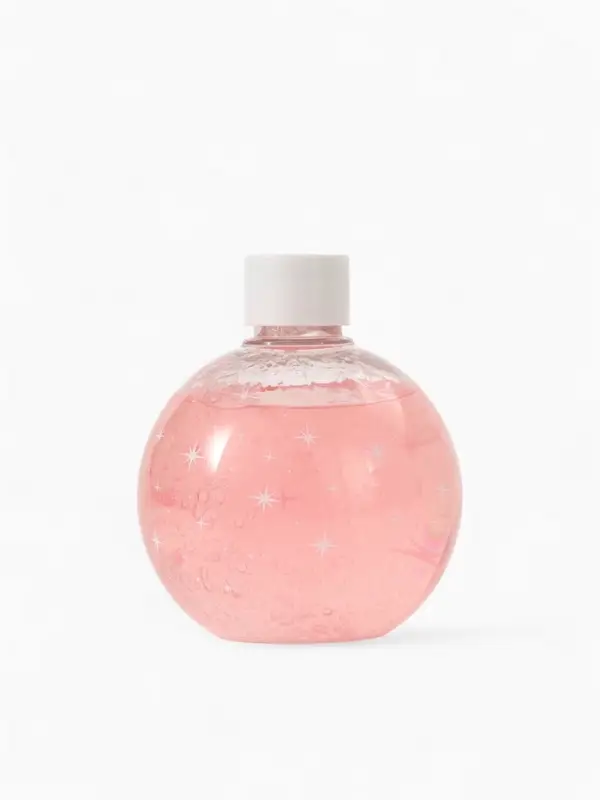 Гель для душа в форме ёлочного шара, аромат клубничные мечты, 245 мл, URAL LAB