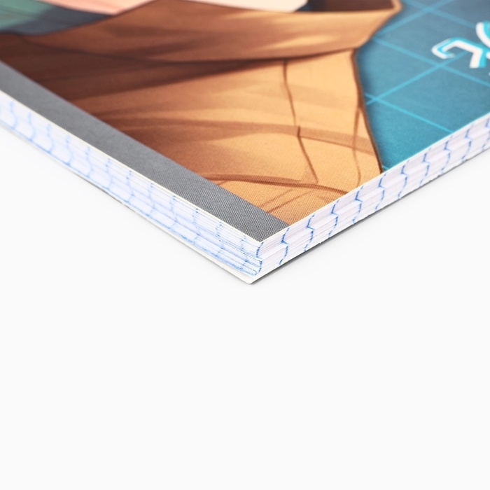 Тетрадь А5, 48 л на спирали, внутренний блок №1 МИКС &laquo;Аниме. Фразы&raquo;