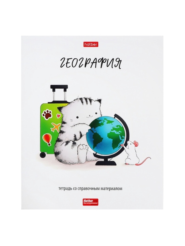 Комплект предметных тетрадей 48 листов, 12 предметов Hatber &laquo;Приключения кота Пирожка&raquo;, обложка мелованная бумага, с интерактивным справочником,...