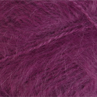 Пряжа "Mohair classic" 25% мохер, 24% шерсть, 51% акрил 200м/100гр (169 роза)