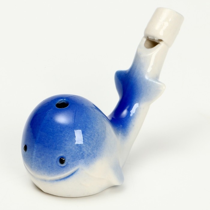 Свистулька керамическая «Кит» Свистулька керамическая «Кит»