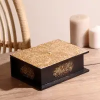 Шкатулка "Узор" 19х15х7 см, МДФ