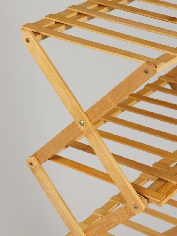 Подставка для цветов Greengo, 6 полок, 50 &times; 25 &times; 110 см, напольная, бамбук