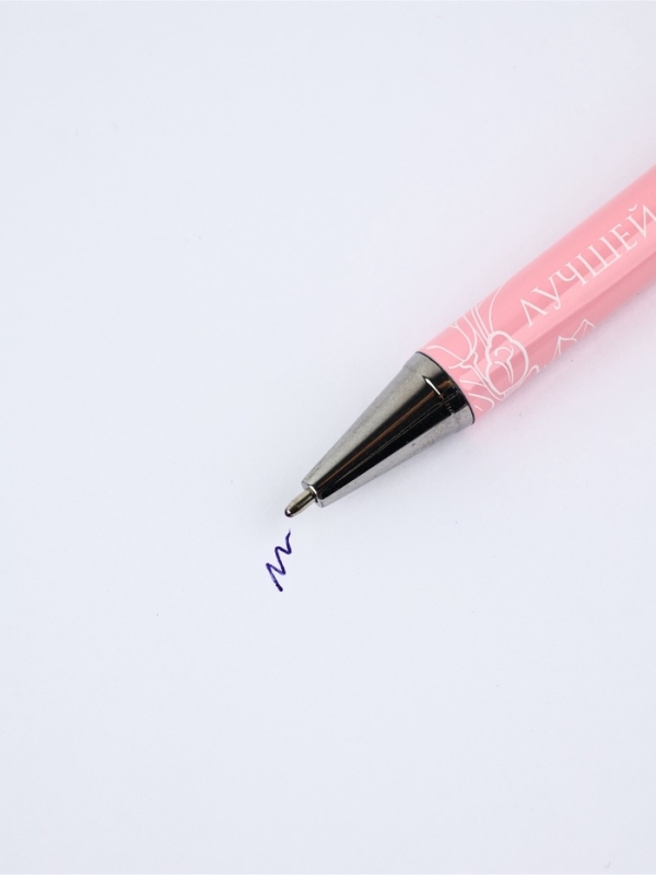 Ручка шариковая синяя паста металлический корпус в коробке &laquo;С 8 Марта!&raquo;, 1.0 мм