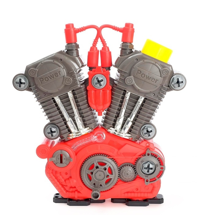 Конструктор &laquo;Двигатель внутреннего сгорания&raquo;, свет, звук