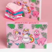 Подарочный набор носков адвент, 6 пар "Sweet dreams" , 18-20 см Подарочный набор носков адвент, 6 пар "Sweet dreams" , 18-20 см