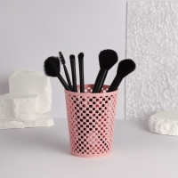 Органайзер - подставка для хранения маникюрных/косметических принадлежностей, d = 9,5 &times; 12 см, цвет МИКС