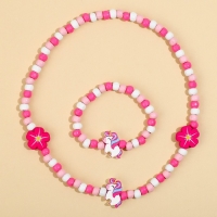 Бижутерия &laquo;Волшебной девчуле&raquo; набор для девочек: браслет и бусы, 7 х 9 см