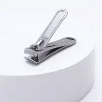 Кусачки книпсер маникюрные, с пилкой, 5 см, в коробке, МИКС