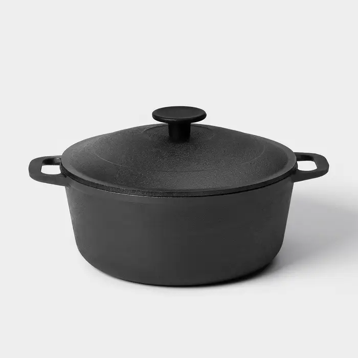 Кастрюля чугунная Wild Kitchen, 3 л, с крышкой