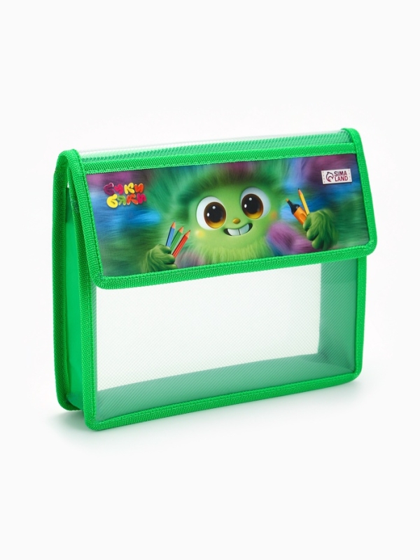 Папка для тетрадей А5, ПМ-А5-03 клапан на липучке, Буки Бяки