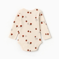 Боди с дл. рукавом Крошка Я Oranges р. 62-68, молочный Боди с дл. рукавом Крошка Я Oranges р. 62-68, молочный