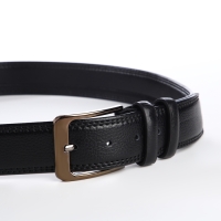 Ремень мужской, ширина 4 см, винт, пряжка металл, цвет чёрный Ремень мужской, ширина 4 см, винт, пряжка металл, цвет чёрный