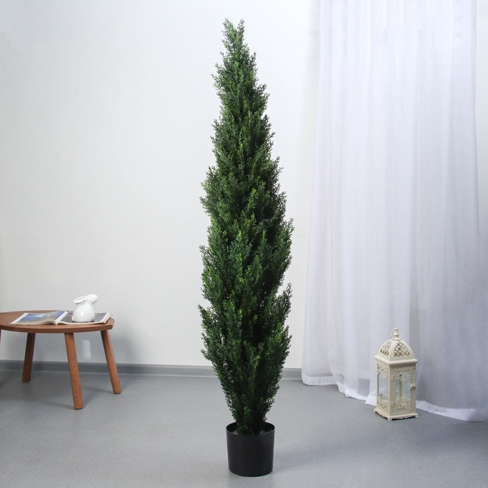 Дерево искусственное "Туя" в горшке, 150 см