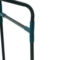 Стеллаж для рассады, 3 полки, 110 &times; 22 &times; 65 см, металлический каркас d = 12 мм, без чехла, Greengo