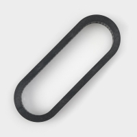 Формы для выпечки перфорированные Доляна &laquo;Овал&raquo;, набор 6 шт, пластик, 14,6&times;5,4&times;2 см, чёрные