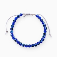 Браслет-оберег &laquo;Глазик&raquo; на нити, бусина d=6 мм, разноцветный