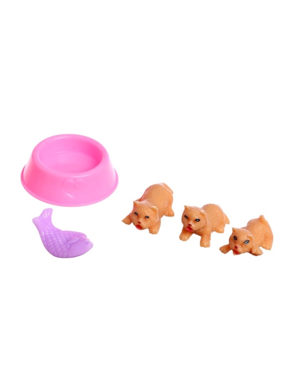 Кукла-малышка "Мама-кошечка", МИКС