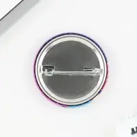 Значок закатной аниме &laquo;Девушка с ушками&raquo;, d=3.8 см